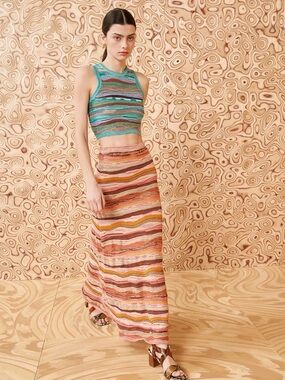 Ulla Johnson Rosen Skirt in Sunset